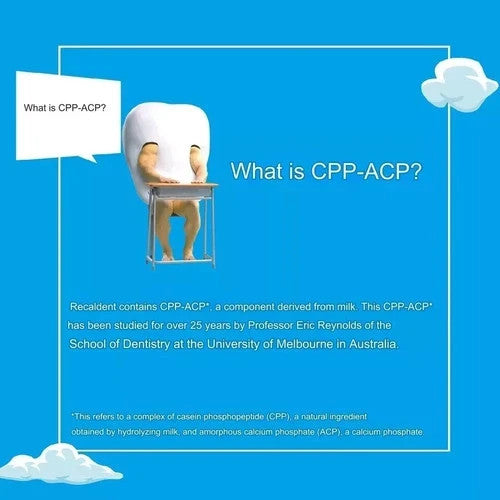 Recaldent Grape Mint Gum Bottles Dental CPP-ACP x 60 Sugar-less Pepper