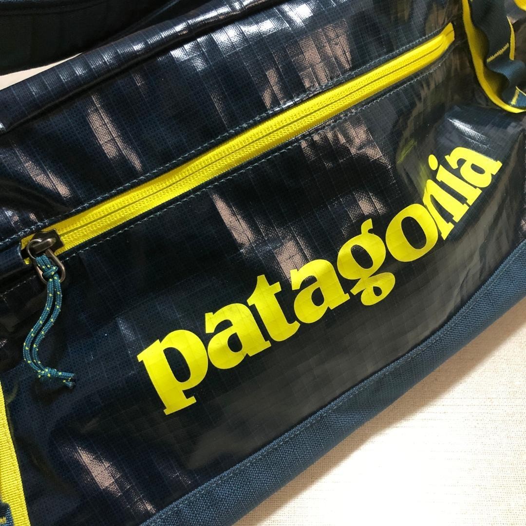 (ASK availability) Patagonia Black Hole Duffel 55L Crater Blue 49342 Rare