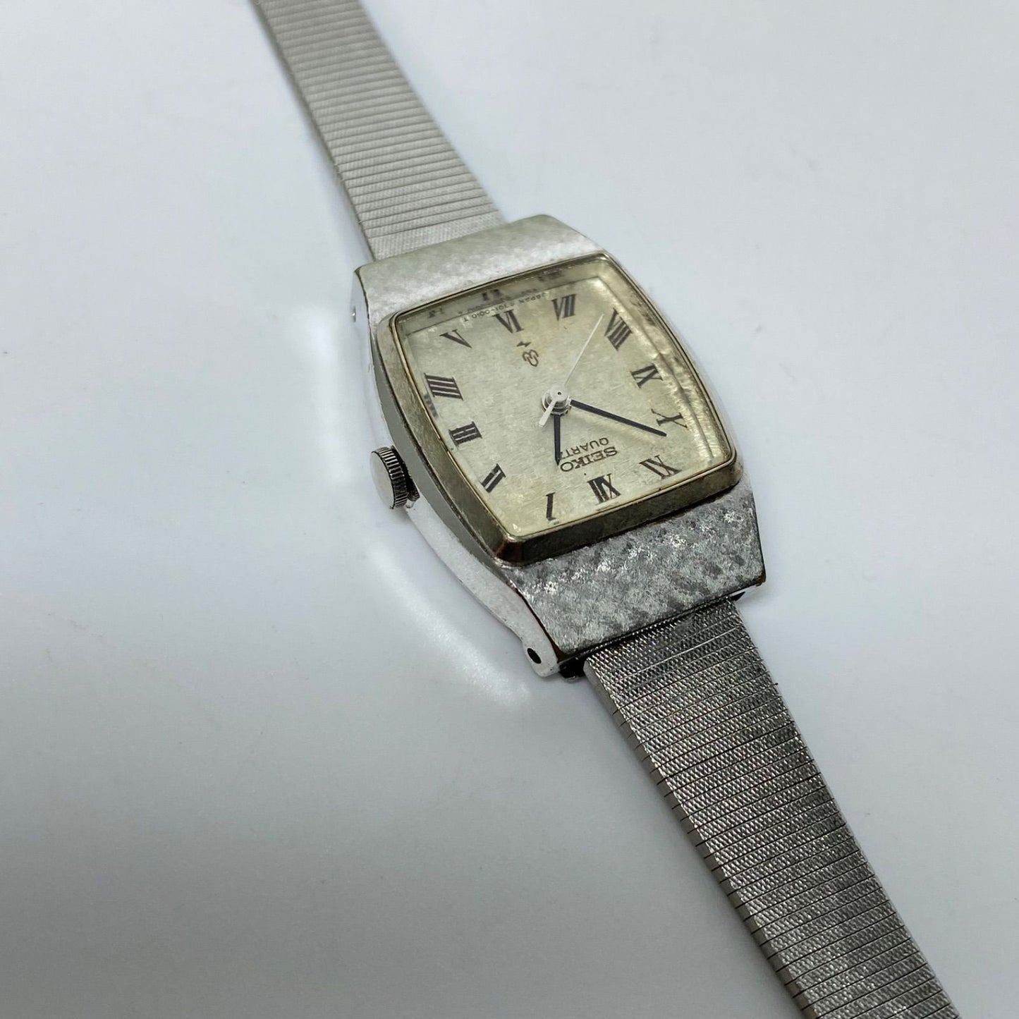 Seiko Quartz Watch 4301-3000 Square Roman Numerals Vintage