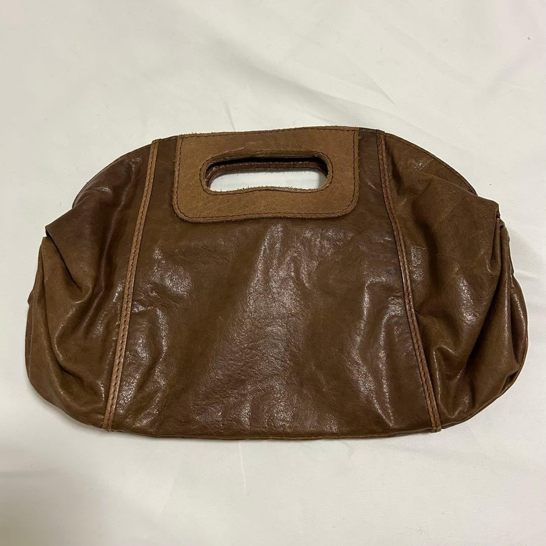 Diesel Women 00S Leather Hand Bag Y2K Gimmick 35x11x23.5cm Luxury Classic Sleek