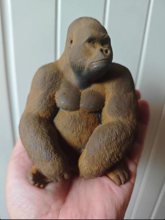 Gorilla Animal Desk Study Living Room Entrance Tea Stand Decorations Crafts Orna