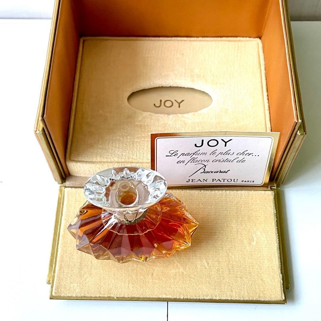 JEAN PATOU JOY Baccarat Crystal Bottle Perfume Approx 30ml 1 fl oz Unused New JP