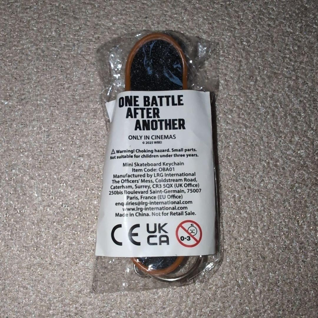 Prize: One Battle After Another Skateboard-shaped Keychain From Japan