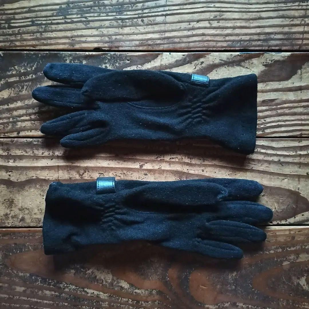 Vivienne Westwood Grove Leather Knit Gloves Vintage Authentic Rare Genuine