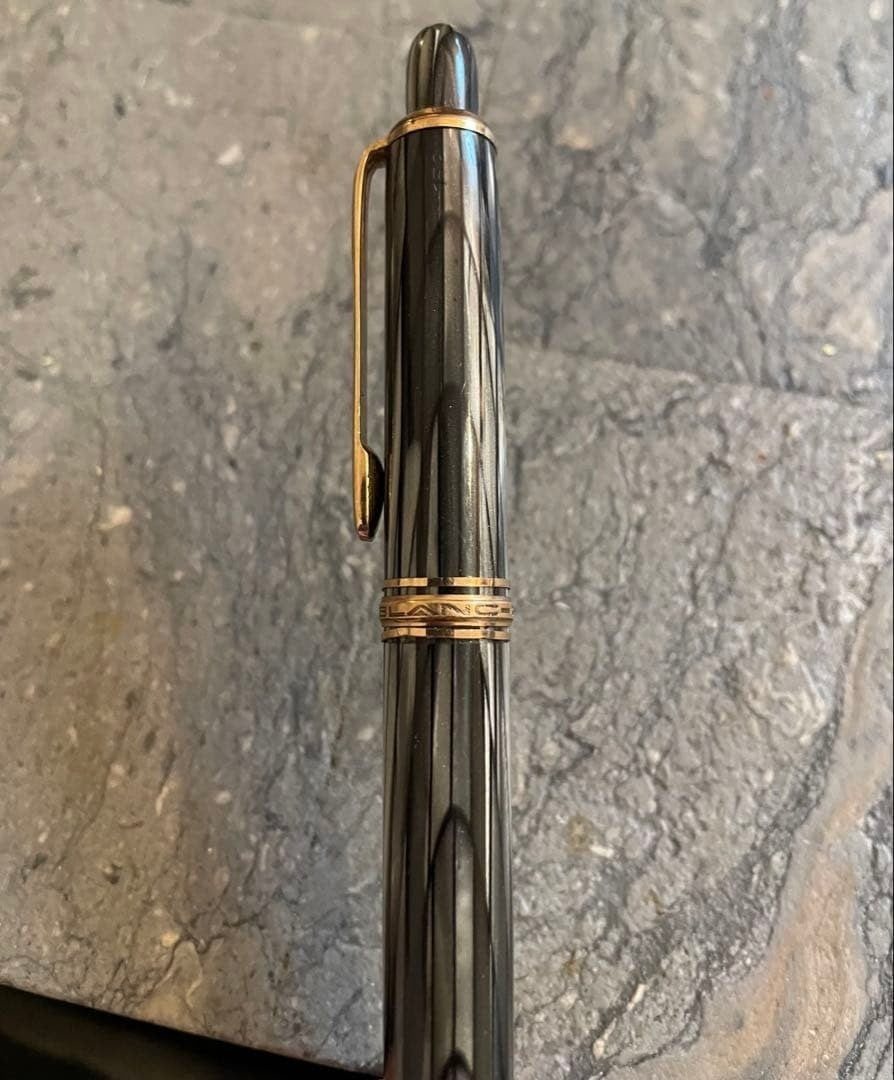 Montblanc Pix 172 Mechanical Pencil Green Stripe 1.18mm Vintage Rare