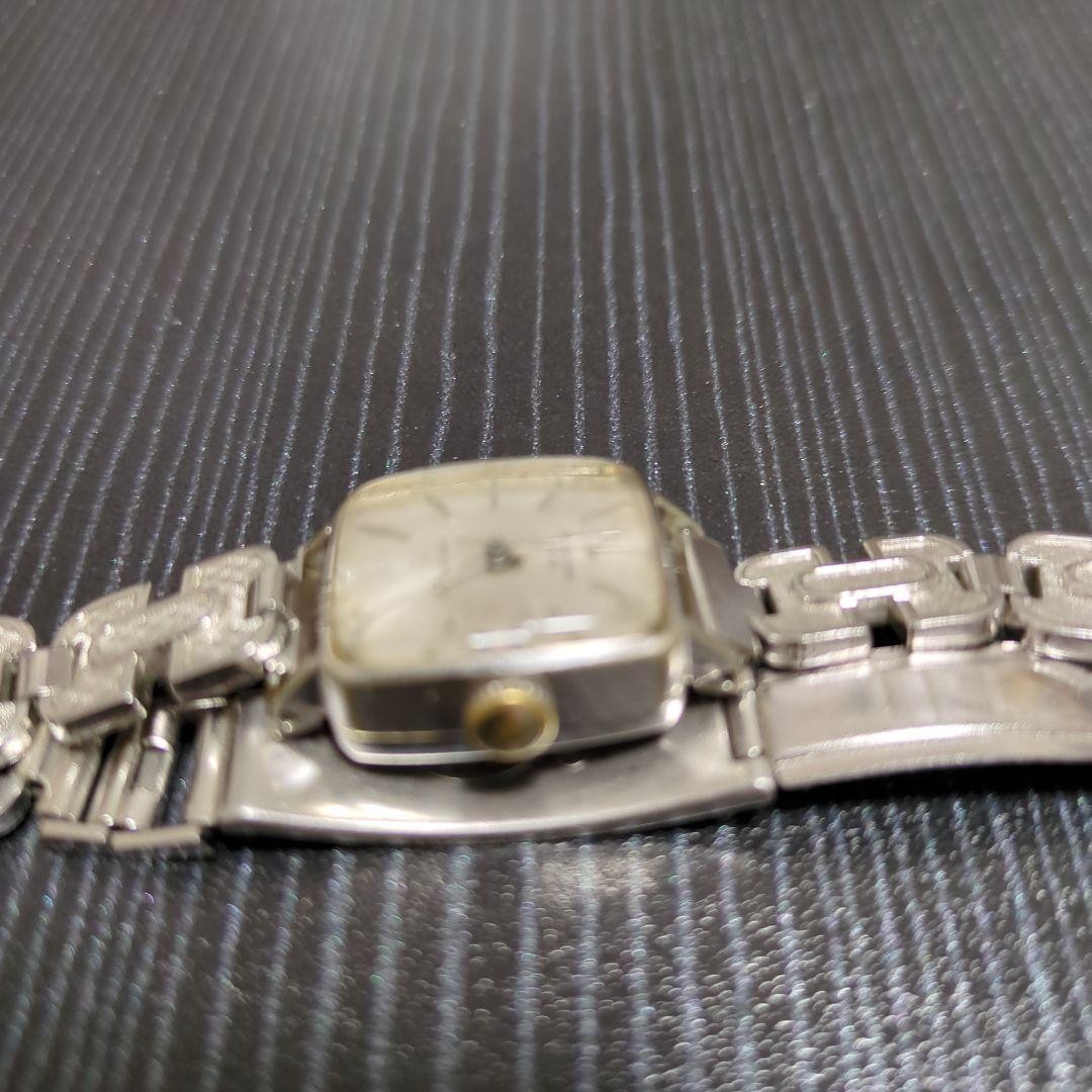 Showa Retro SEIKO Hand-Wound Watch Square Silver