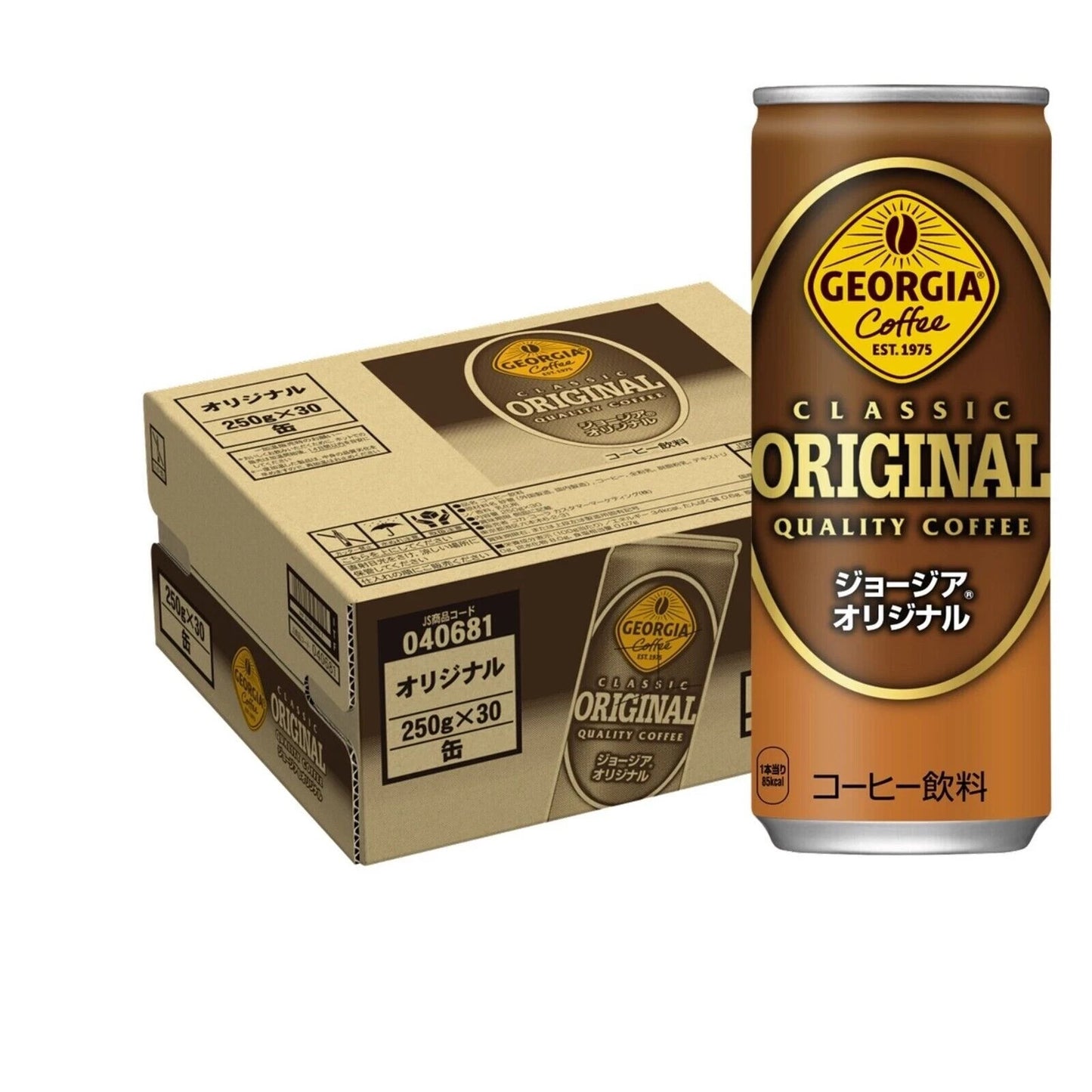 Coca Cola Japan Georgia Original 250ml x 30 Cans Coffee Drinks from Japan
