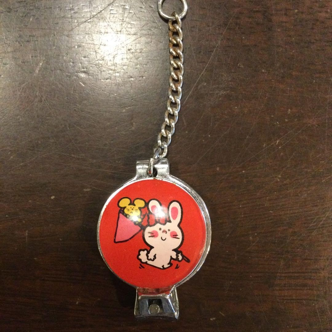 1970 Bunny Matty Key Holder '70s Vintage Sanrio Nail Clipper Rare