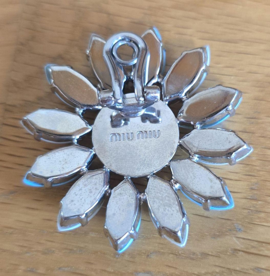 Miu Miu Flower Earrings
