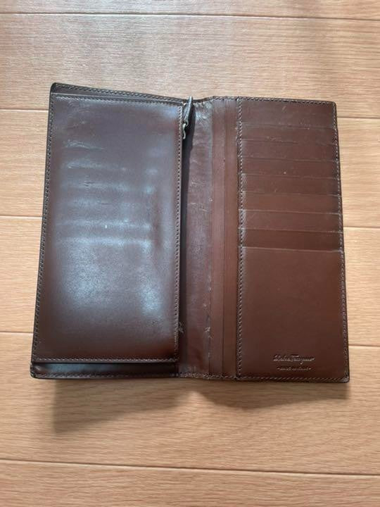 Salvatore Ferragamo Long Wallet/-/Brw/All-Over Pattern/Men'S