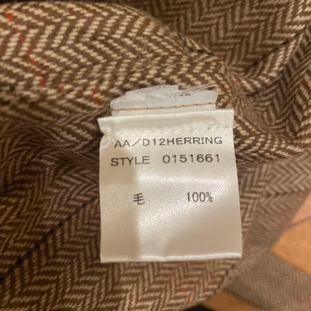 ANTONI & ALISON Wool Long Skirt Size 8 UK Made Check Pattern