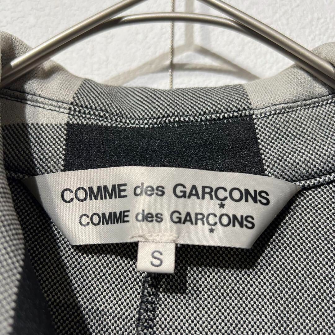 2011 Comme des Garcons Women's Modified Check Coat Rare Black Gray Size S Used