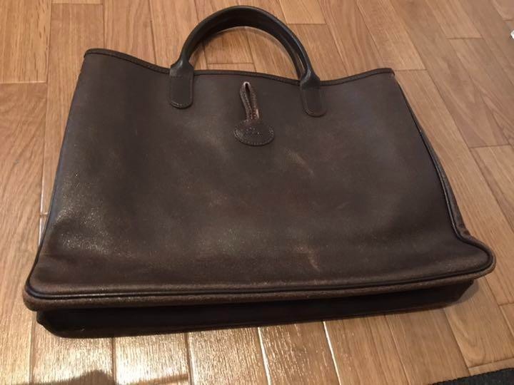 LONGCHAMP Tote Bag Leather BRW