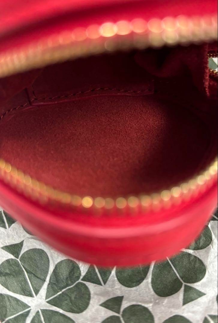 Kate Spade strawberry coin purse Purse Keychain red