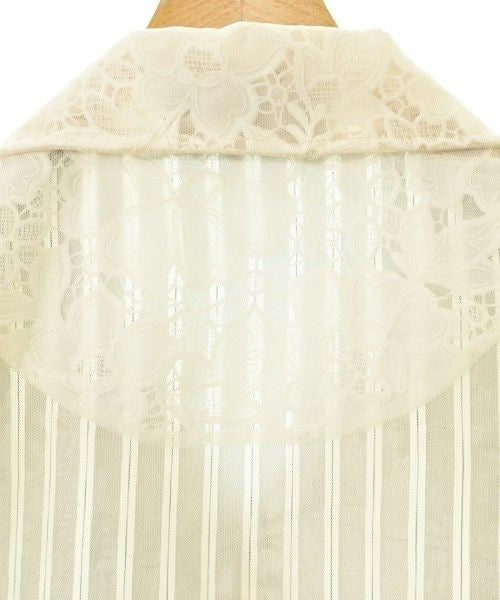 Simone Rocha Casual Shirts Beige(Lace) L 2200616581025