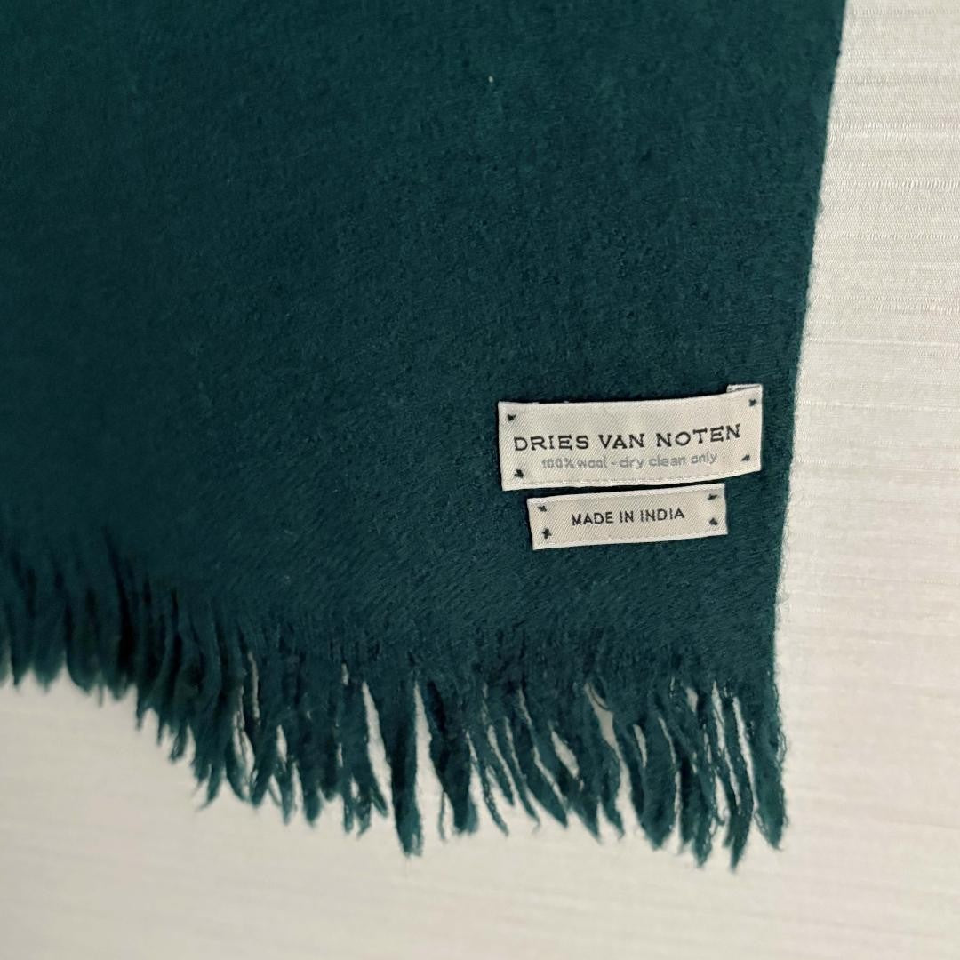 Dries Van Noten Women Accessory Stole Scarf Embroidery Limited Edition VHTF Popu