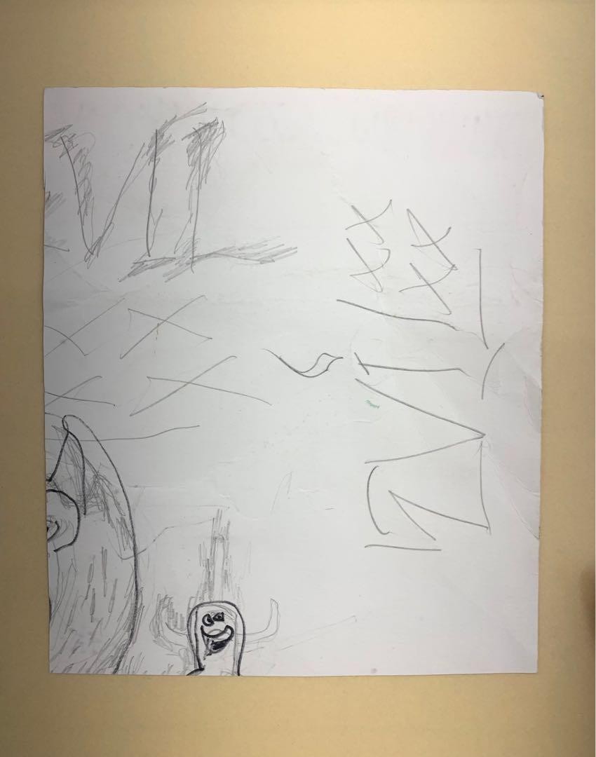 Mark Gonzales GONZ Original Artwork Silkscreen
