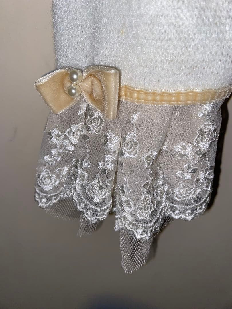 Axes Femme Wish Loli Princess Cardigan Bolero Cream White Used Japan