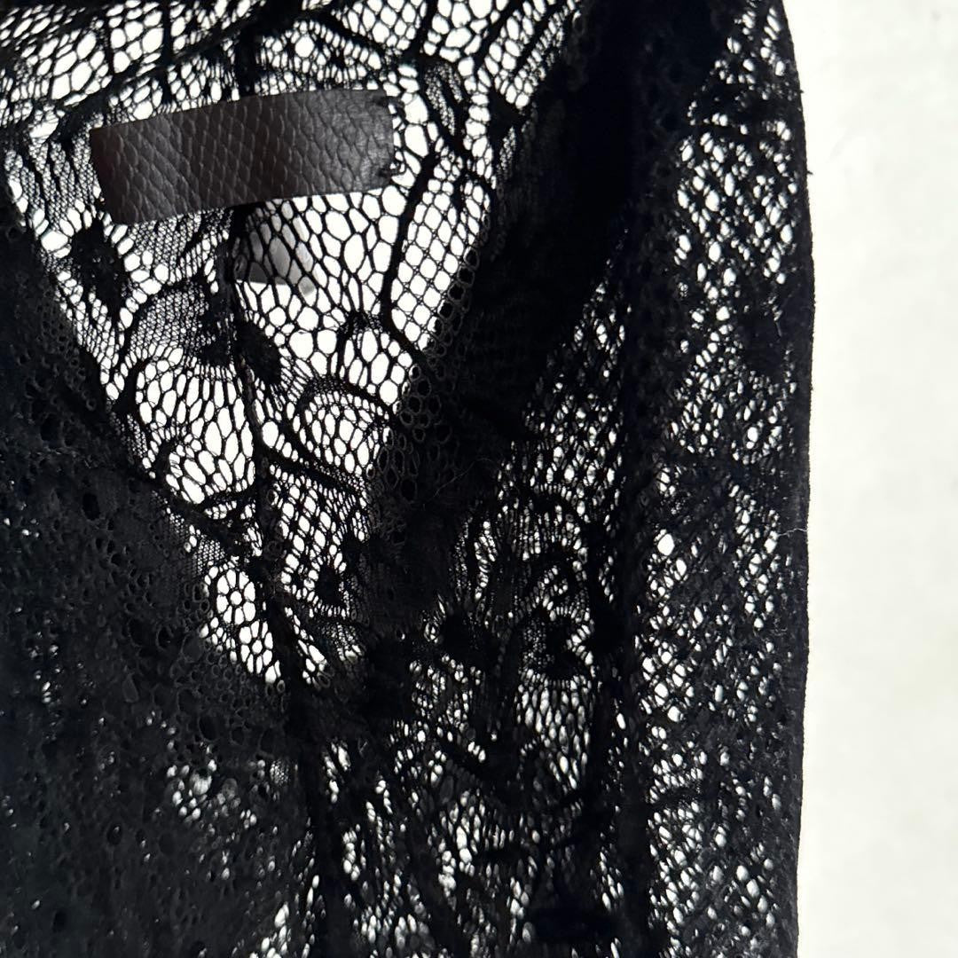 IF SIX WAS NINE LEG/LG BLACK LACE Women's Leggings Size 0