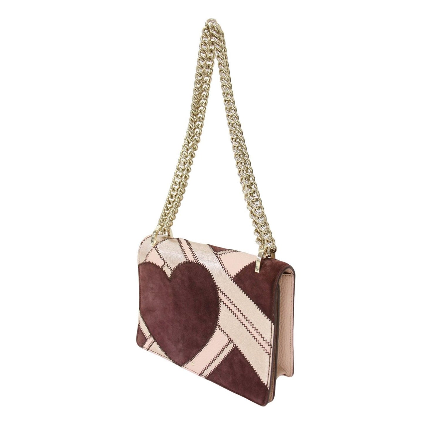 Kate spade Bag Pink Style Size: Free Heart Patchwork Chain Shoulder Used BEEG-0