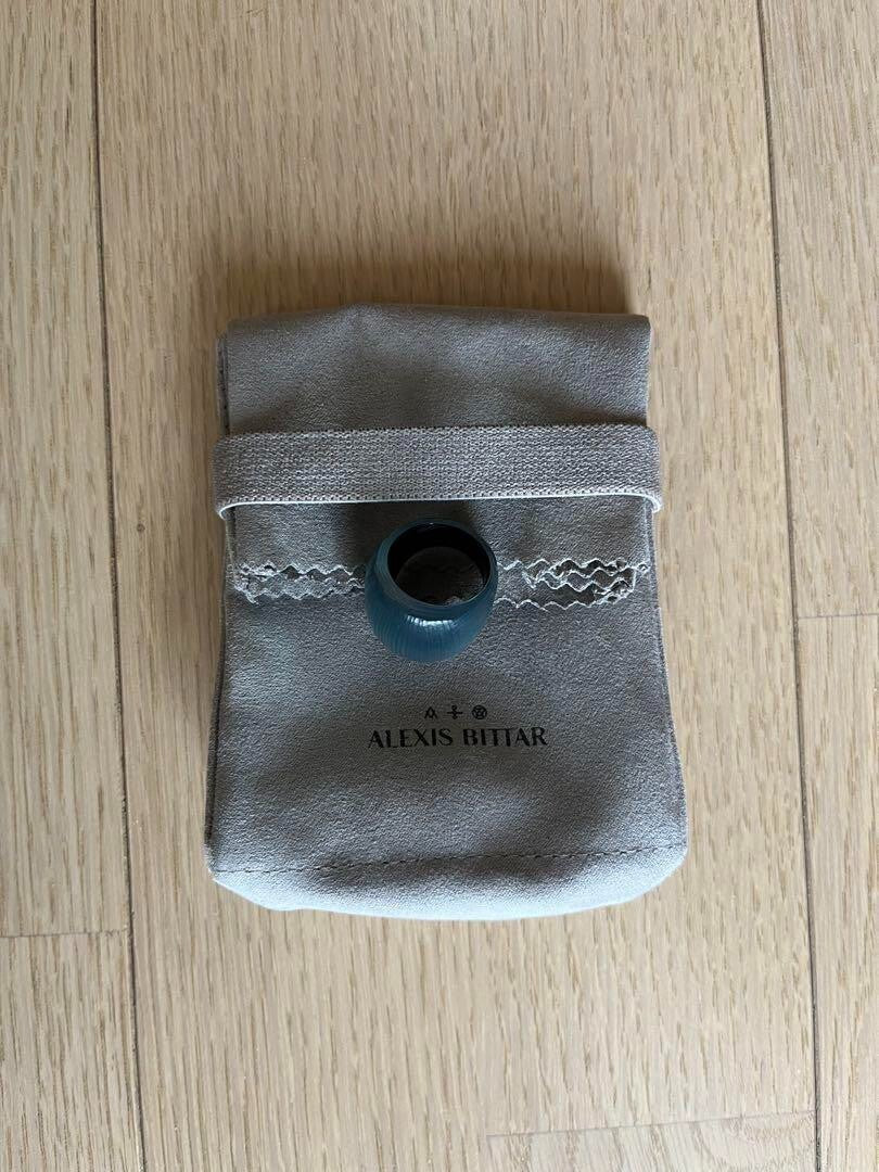 Alexis Bittar Ring Thermosetting acrylic resin material US 9