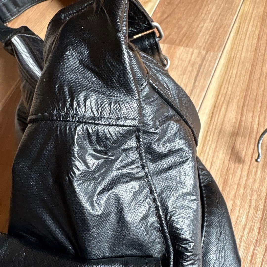 PORTER Freestyle Shoulder Bag Body Bag Black Crescent Moon Yoshida Kaban