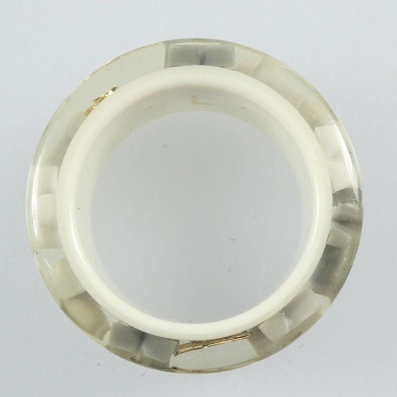 Louis Vuitton Berg Farandole Ring M65815 Size L JP 16 US 8 Logo Flower