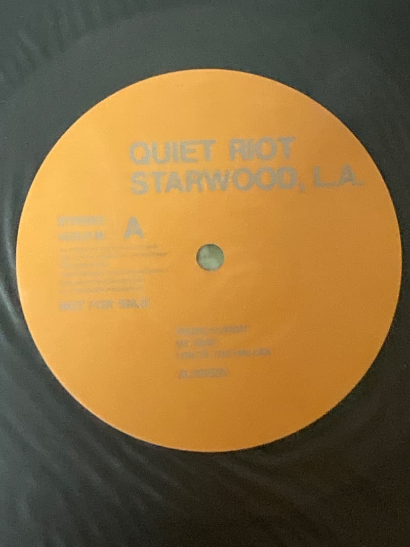Quiet Riot 2LP Vinyl Record Rare Near Mint Music Album Classic Rock