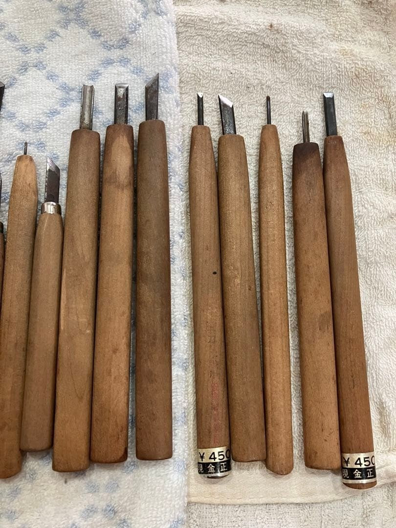 Unknown Brand Gouge Set 22 Pc Woodcarving Tools Hand Tools Bundle Starter Kit