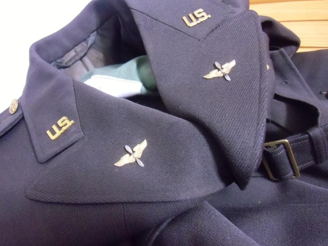1940s U.S. Army Air Forces Officer Custom-Made Uniform (Authentic Item)