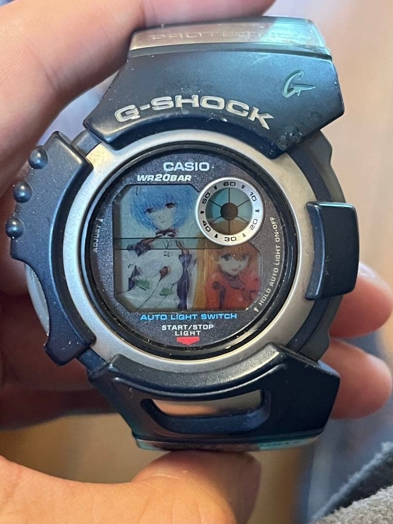 CASIO G-SHOCK Evangelion Design Watch Used From Japan Super Rare