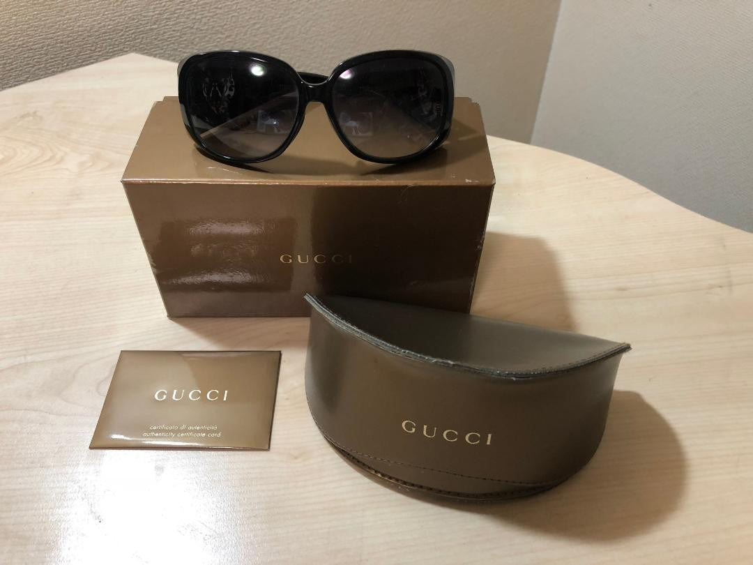 GUCCI Sunglasses Women GG3067/F/S D28JJ Oval Frame Black FullRim 59 15 130