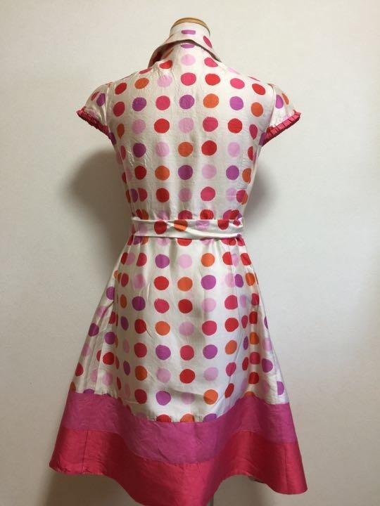 Kate Spade polka dot silk dress