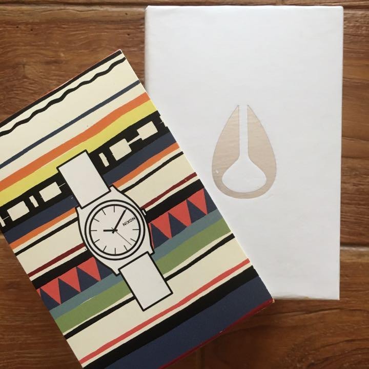 NIXON × KATE SPADE SATURDAY Small Time Teller P Watch With box Working