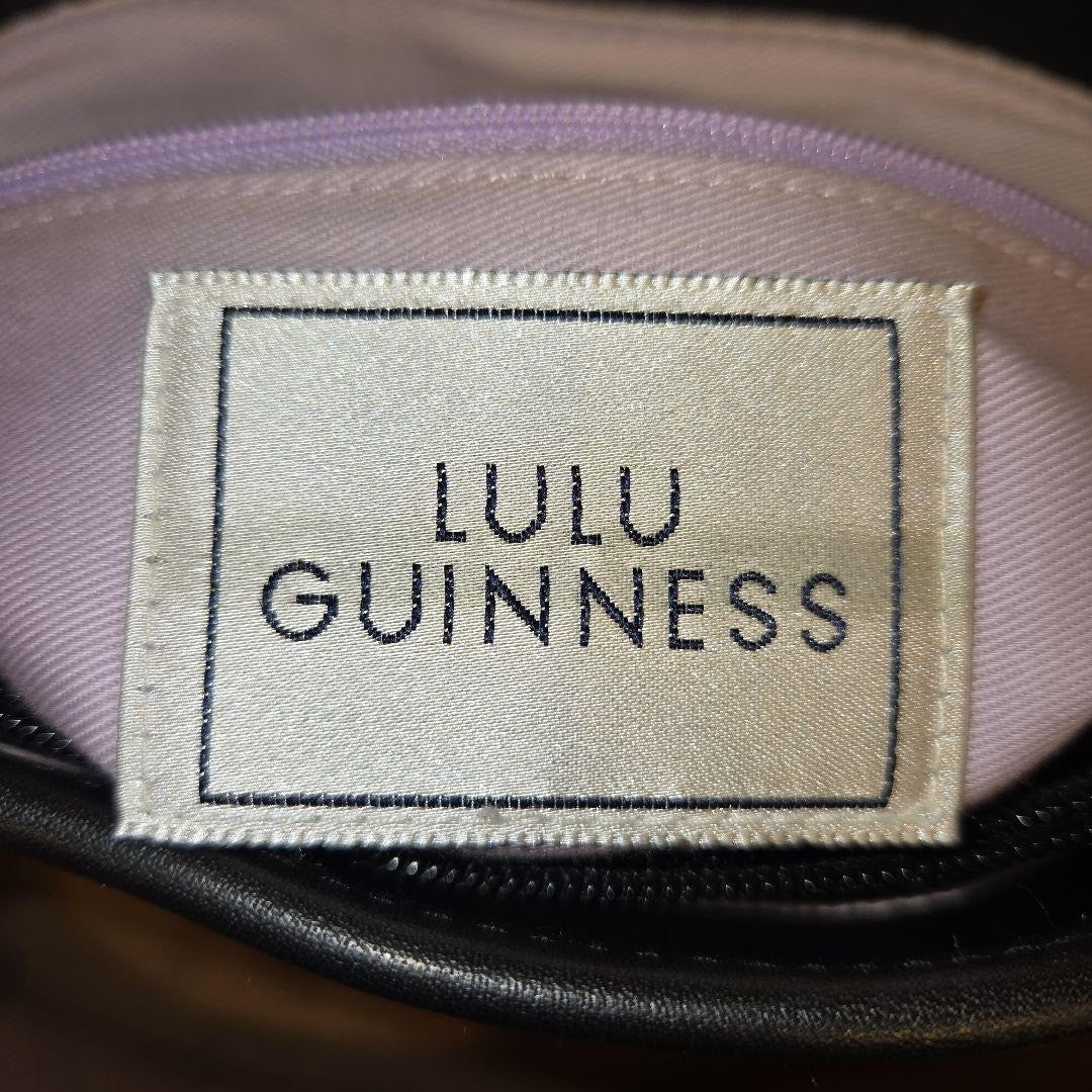 Rare Lulu Guinness Music Score Design Tote Bag (Black)