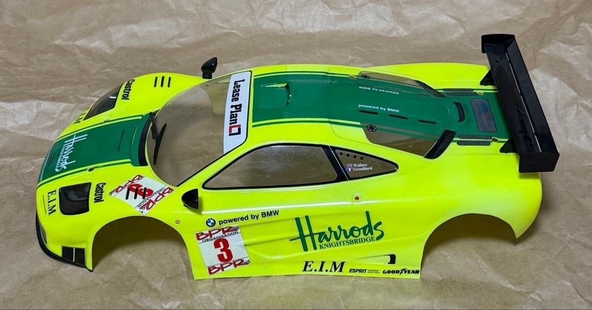 Kyosho McLaren F1 GTR Spare Body Painted RC Body Only Rare Discontinued