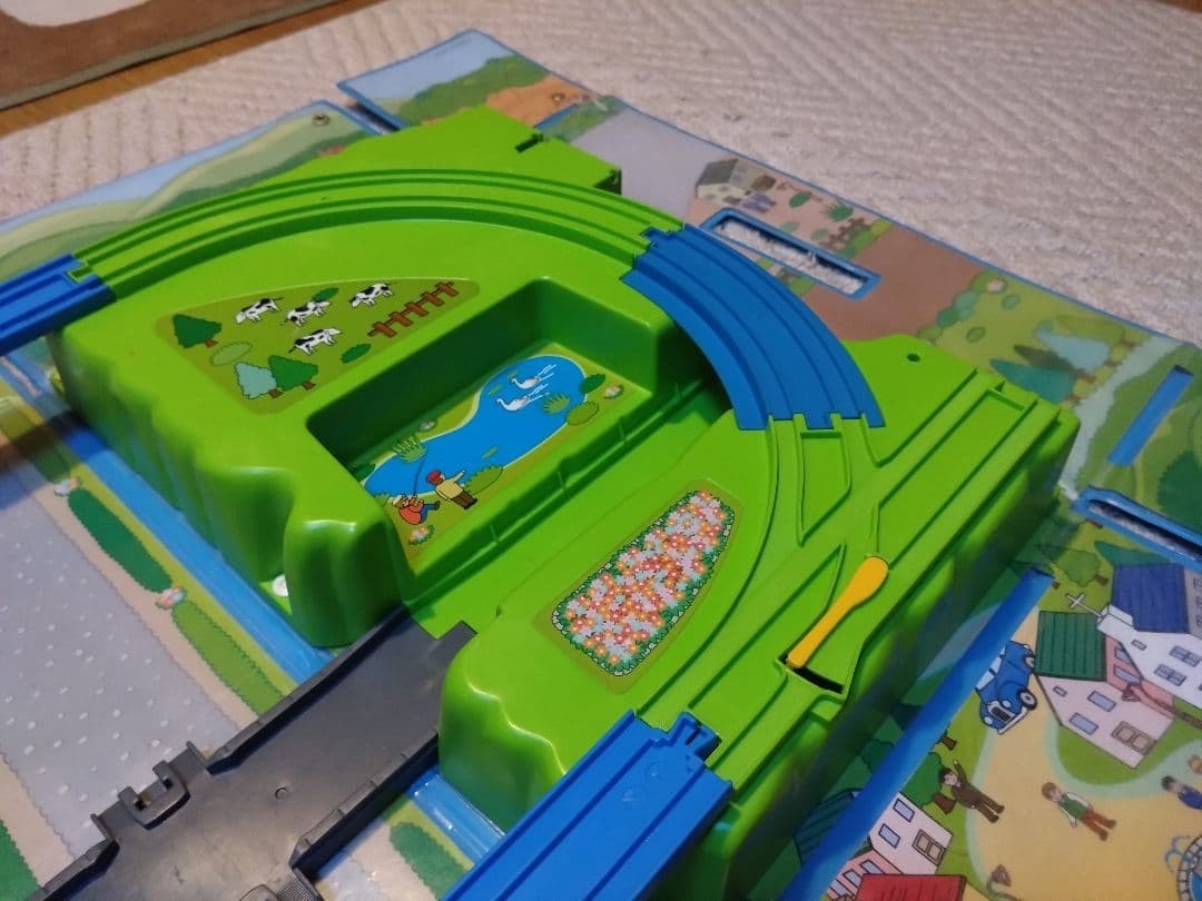 Plarail Thomas the Tank Engine Outing Set Blue Rails Case Included Ready