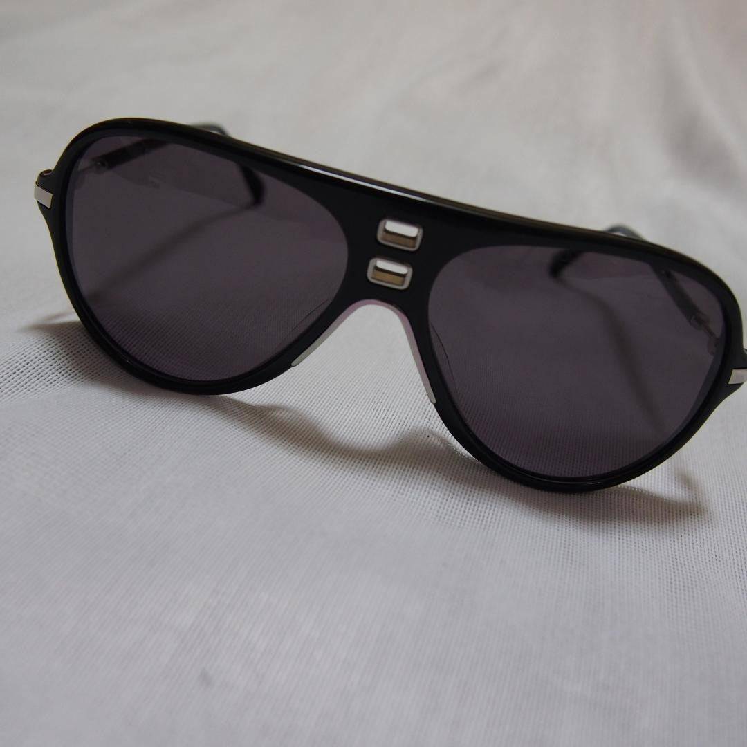 Balmain x H&M Sunglasses Black Silver ( Box tags case included ) Almost unused