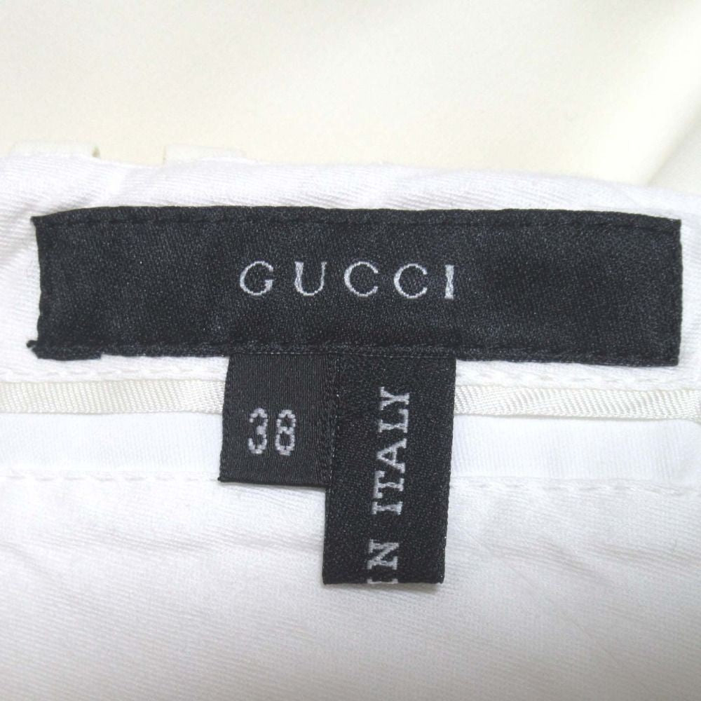 GUCCI Tom Ford-era flared slacks, size 38, Ivory Women USED
