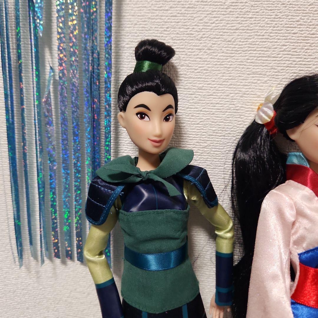 Mulan Disney doll 3 sets
