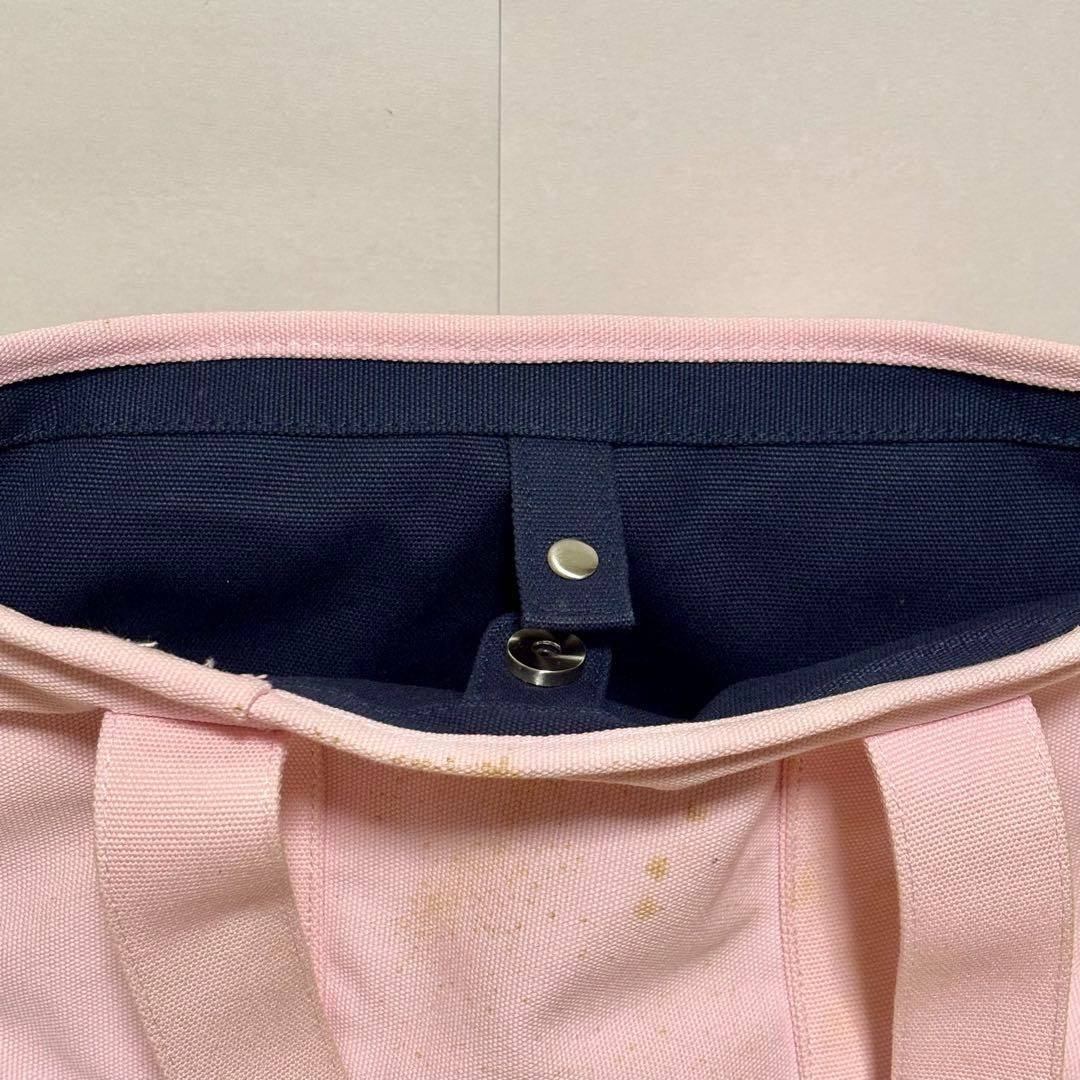 POLO RALPH LAUREN Tote Bag Canvas Pink