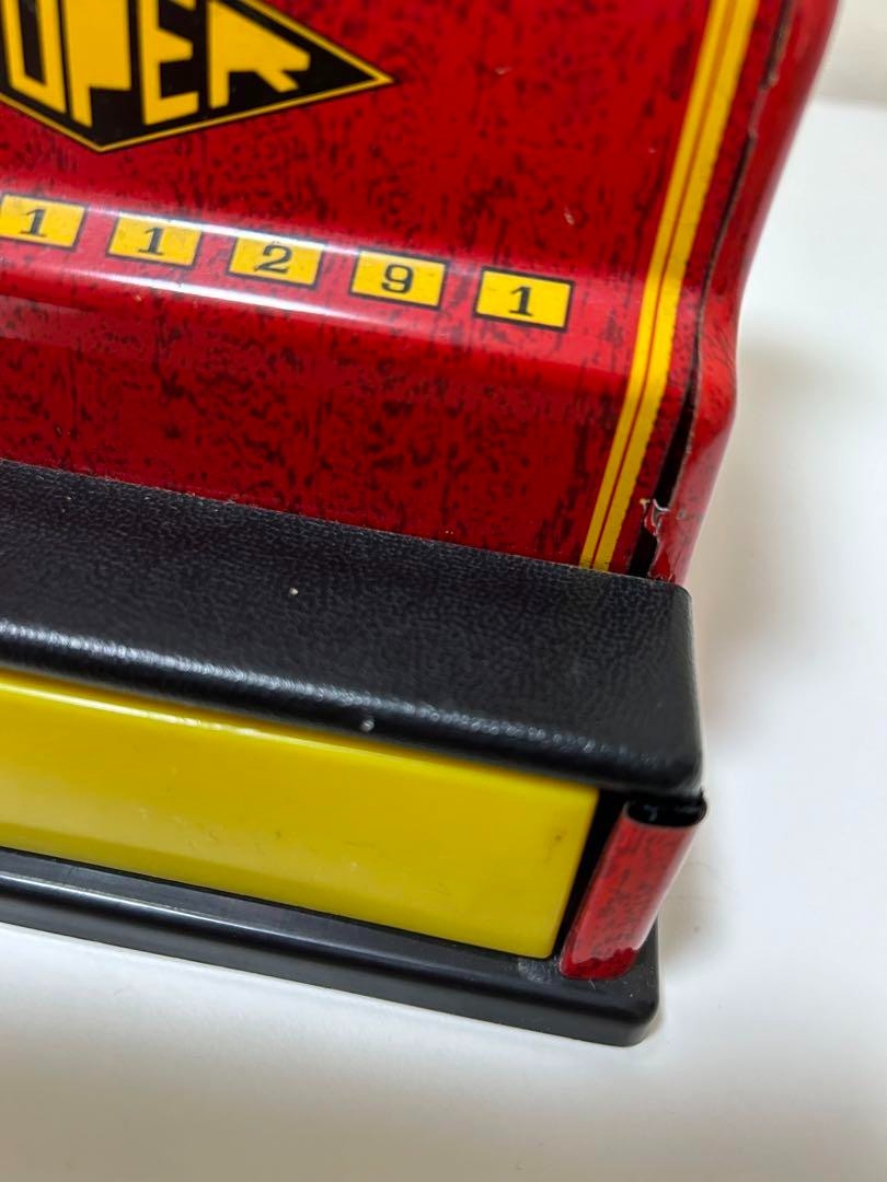 Tin Toy Cash Register Showa Retro