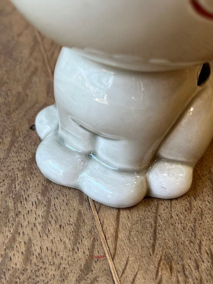 Rune Naito Cat Piggy Bank Figurine Rare Color Retro Goods Antique Goods