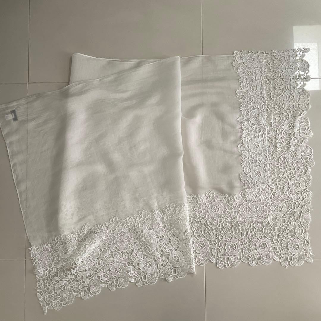 Tricot Comme Des Garcons Lace Scarf Stole Scarves Shawl Women Japan Designer