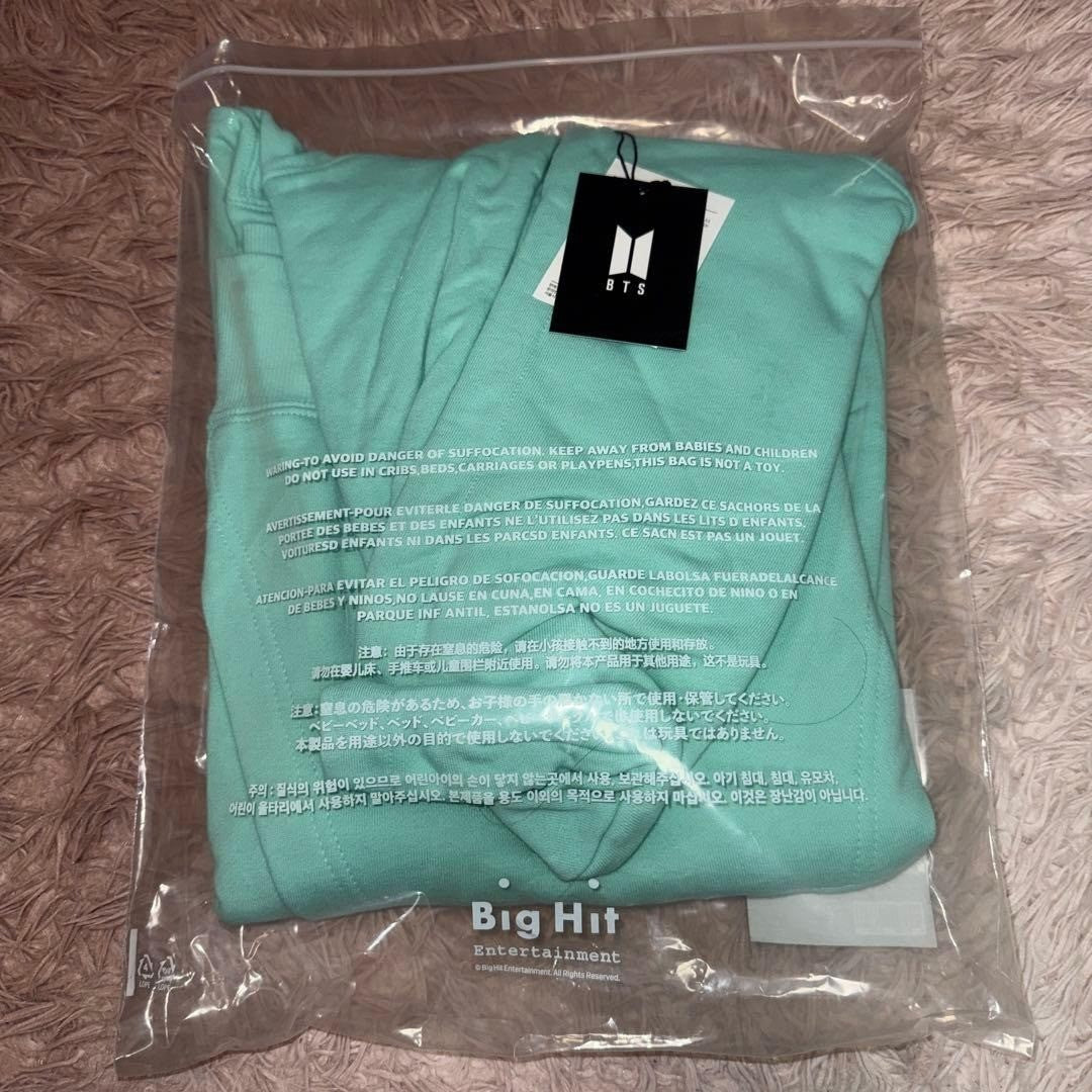 BTS Official ON 08 Hoodie Mint Green M Rare Limited Rare New