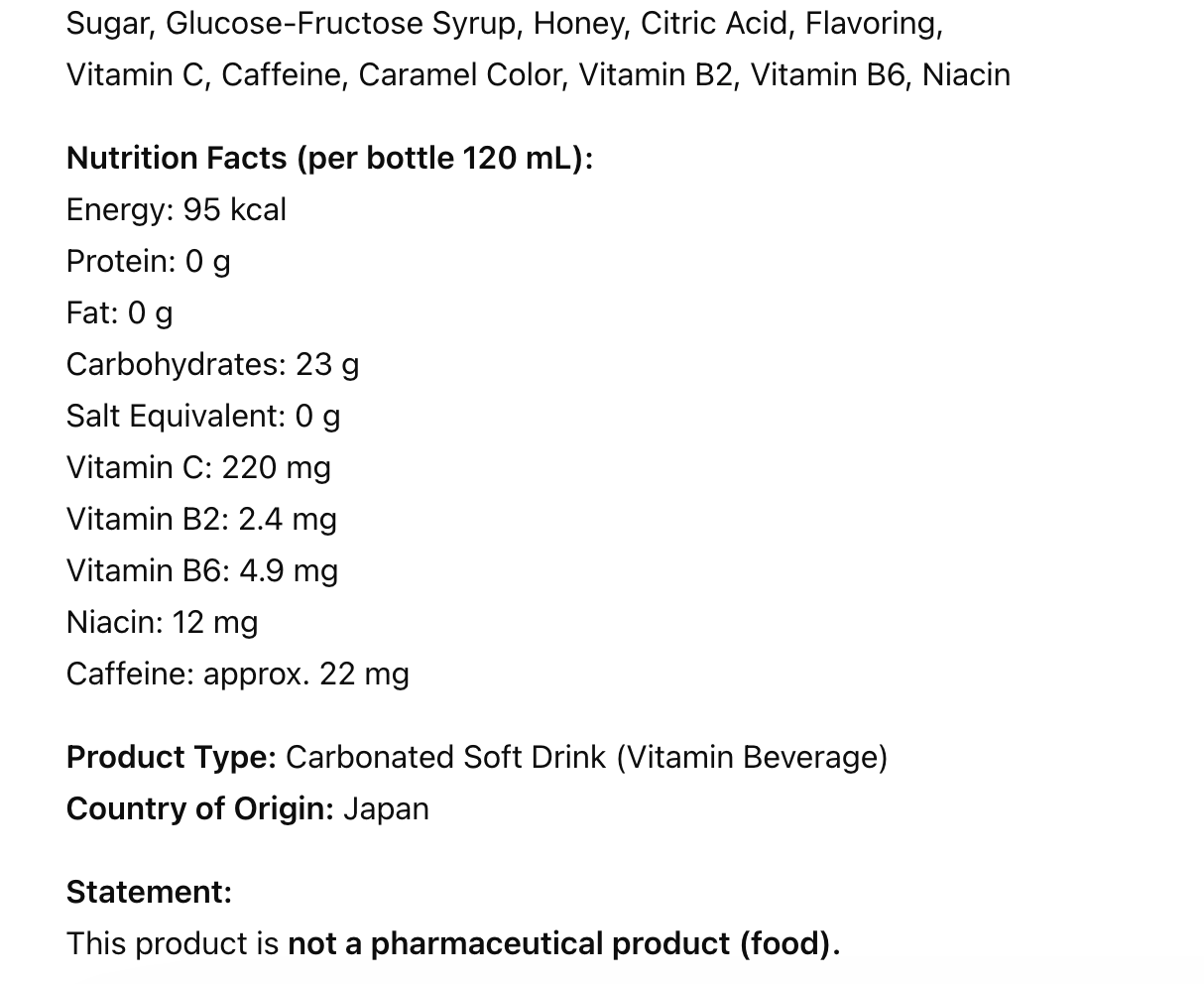 Otsuka Pharmaceutical Oronamin C 120ml x 30 energy drinks From Japan