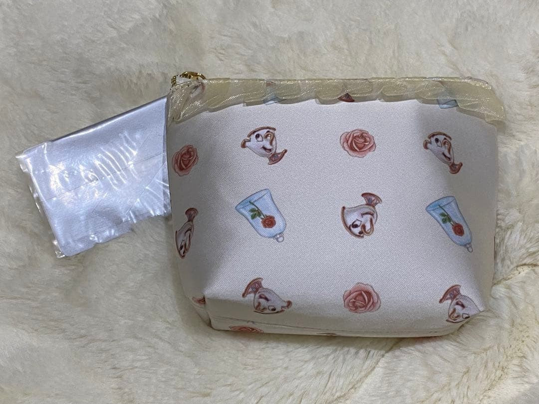 Disney Beauty and the Beast Pouch Set Bag Small Accessories Character Gift