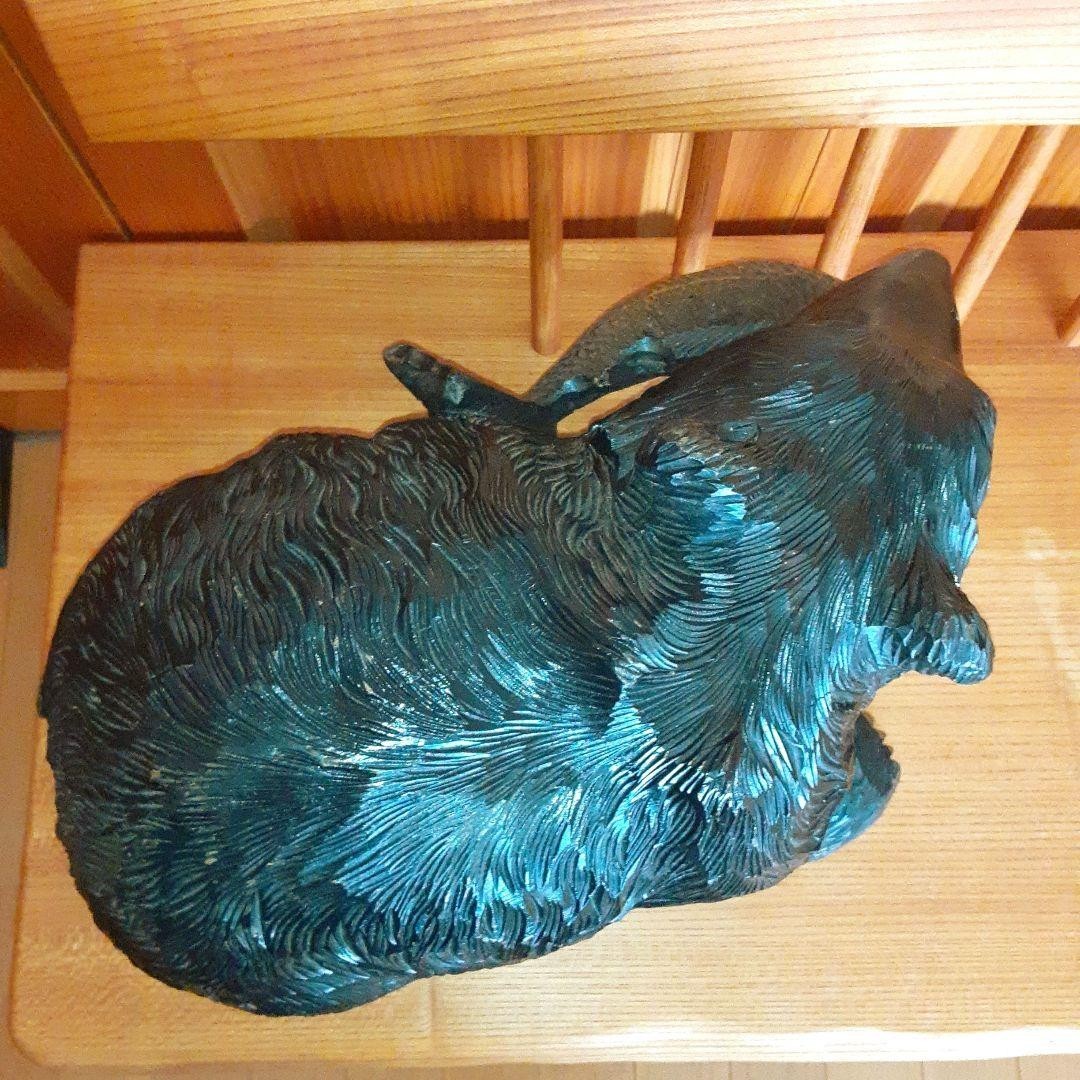 Wood Carved Bear Crafts Large 45Cm