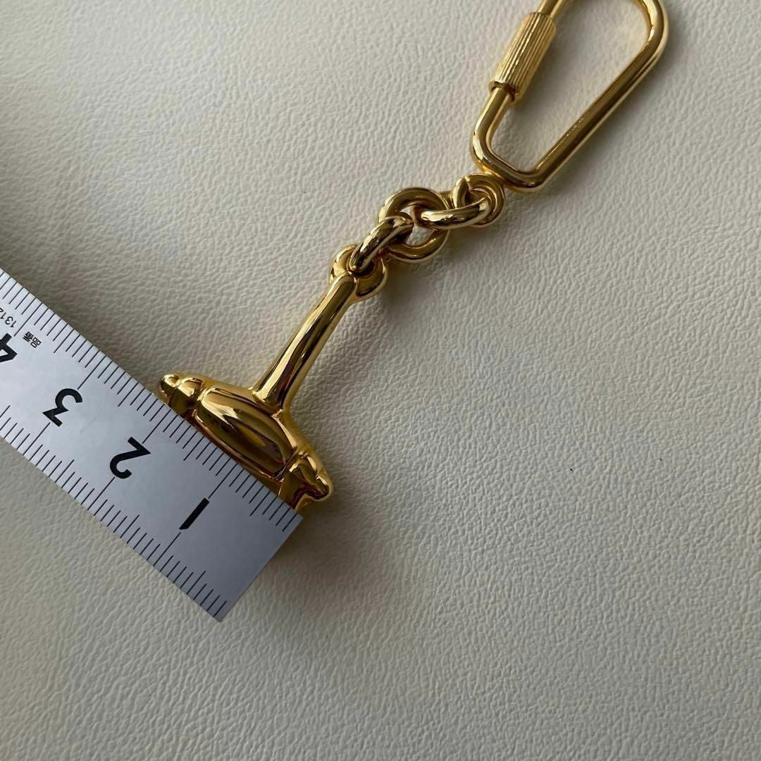 GUCCI Keyring Keychain Bag Charm Gold From Japan 140592K Authentic