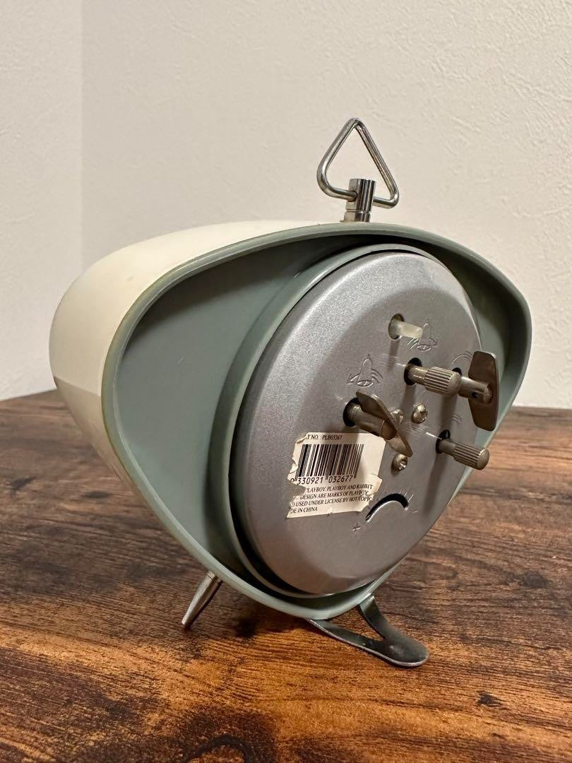 Playboy Alarm Clock Retro Collectible Rare Vintage Working Timepiece Interior